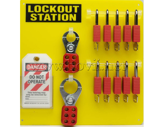 10-LOCK BOARD