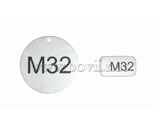 STAINLESS STEEL TAGS