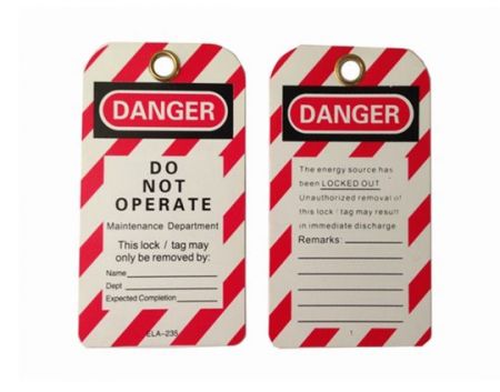 SAFETY TAGS